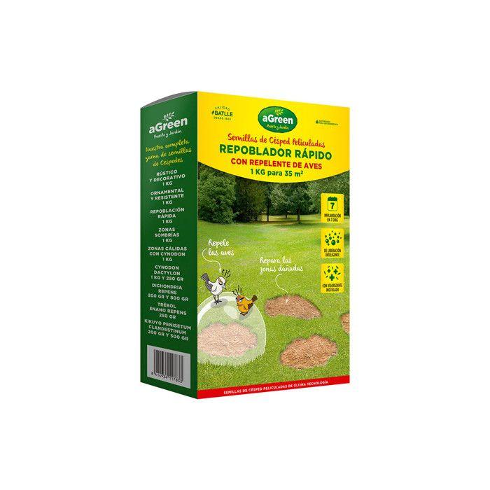Répulsif d'oiseaux - AGREEN - CÉPED - 1 kg - Protection rapide - Nutrition contrôlée
