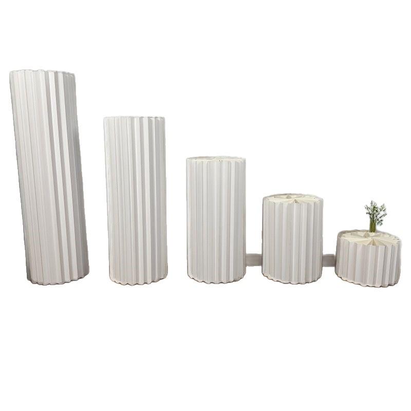 Foldable Roman Column Tabletop Display for Weddings, Birthdays, and Window Decorations