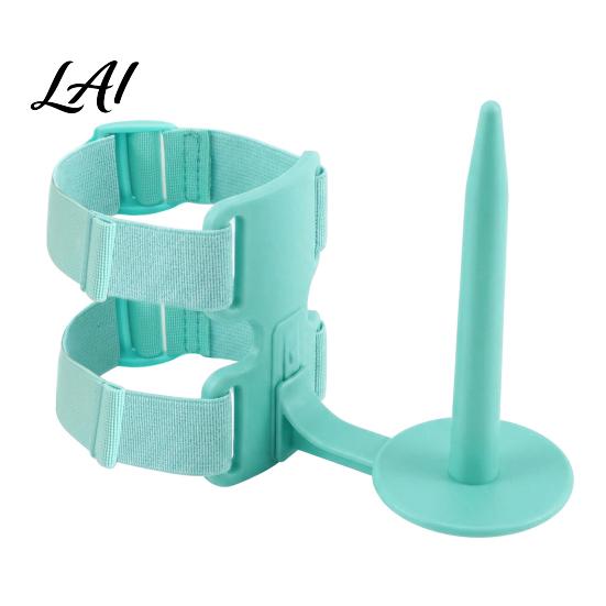 Smooth Rotation Yarn Spinner Wearable Holder with Arm Strap Rotating Ball Dispenser Armband Adjustable Anti-Tangle Stand Crocheting & Knitting
