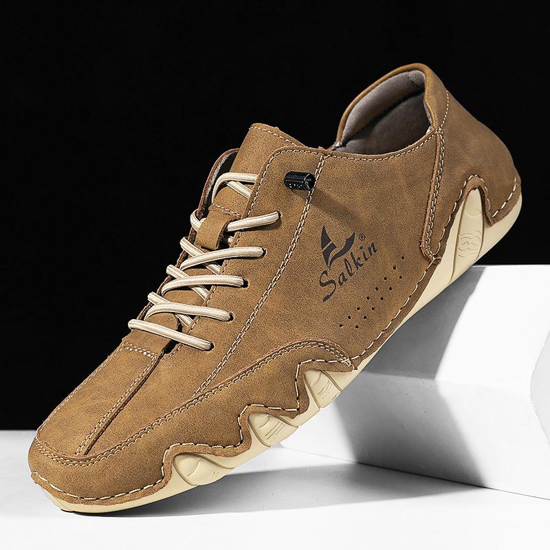 Popular Independent Station Men's Shoes Land Boys Men's Casual Shoes Martin Shoes Octopus Large Size Men's Shoes