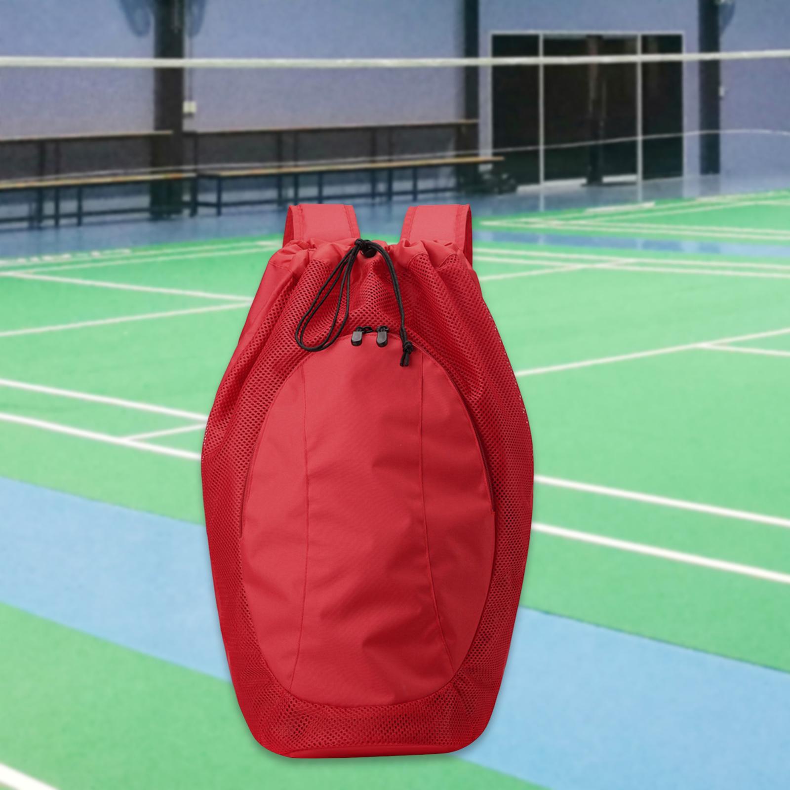 

Drawstring Backpack Nylon Lightweight Fitness Multiused Tennis Bag Beach Gym Backpack for Camping Swimming Hiking Yogs Shopping