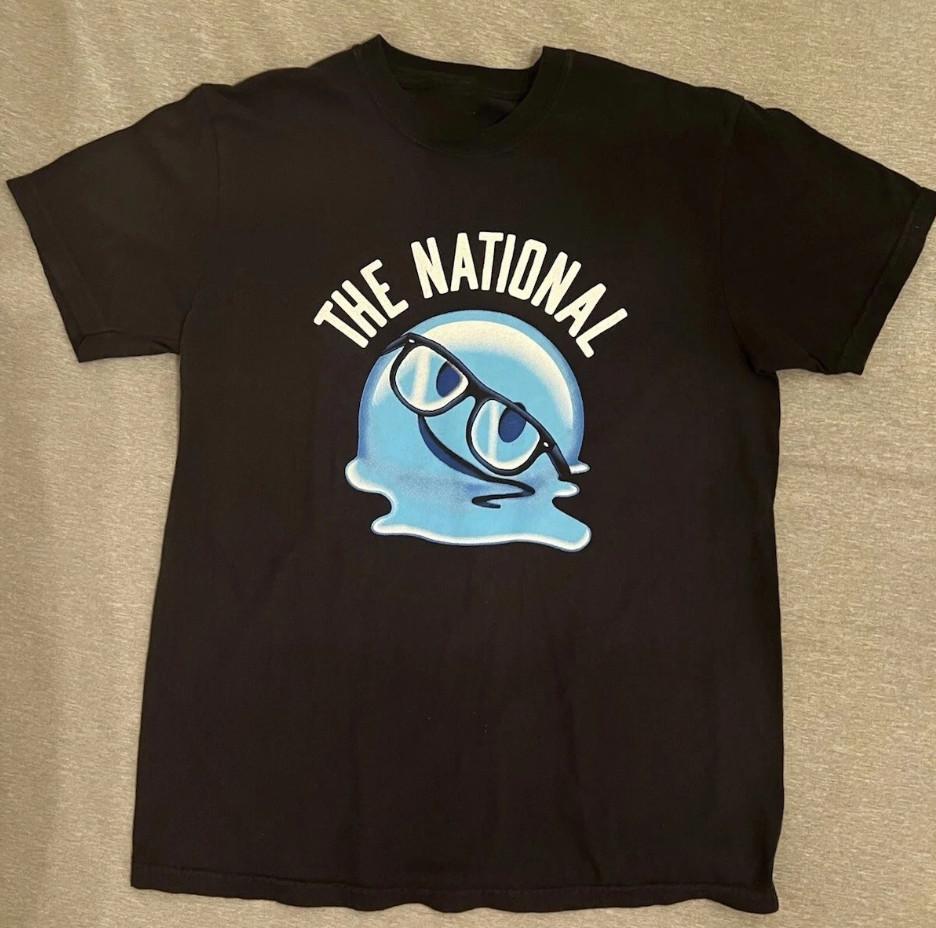 

The National Melting Face Rock Band Tshirt size S5XL Unisex T-Shirt XXXL