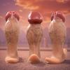 Realistic Big Glans Wearable Dildo Panty - Soft Liquid Silicone G-String Toy for Women & Couples, Hands-Free Pleasure, Durable & Sexy Design