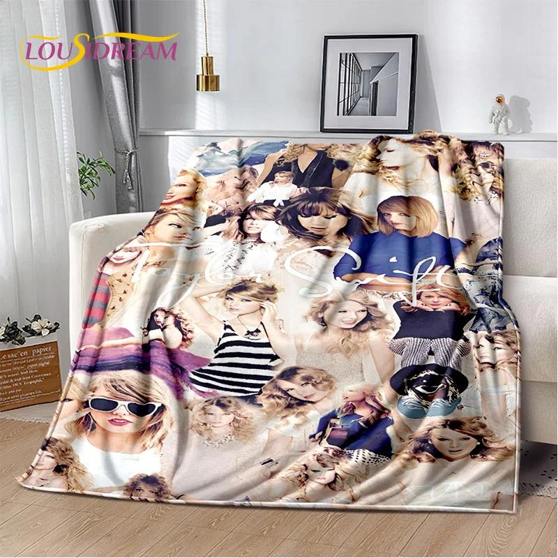 3D Taylor-r Singer T-Swizzle Decke, Weiche Überwurfdecke für Zuhause Schlafzimmer Bett Sofa Picknick Reise Büro Abdeckung Kindergeschenk Geschenk