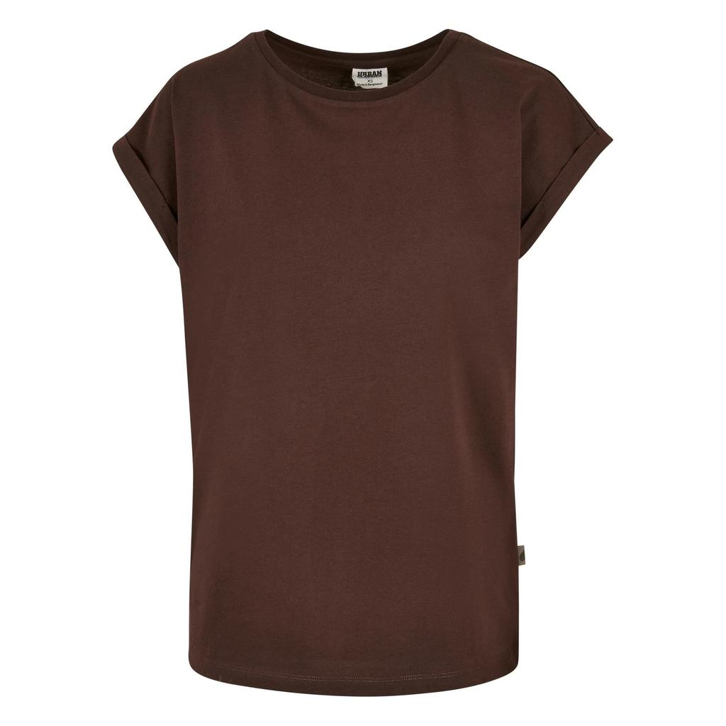Urban Classics Womens/Ladies Organic Cotton Extended Shoulder T-Shirt