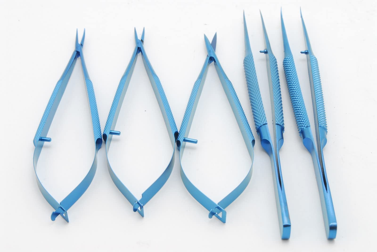 

Titanium precision needle holder set for surgical with special microsurgery needle tweezers titanium practice, box, holder, scissors, tweezers,