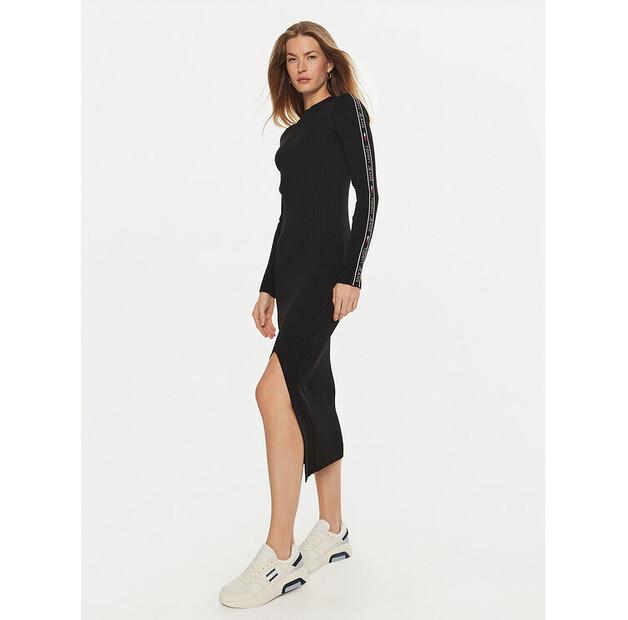 Платье трикотажное Tommy Jeans Tjw Taping Sweater Midi Dress EU S