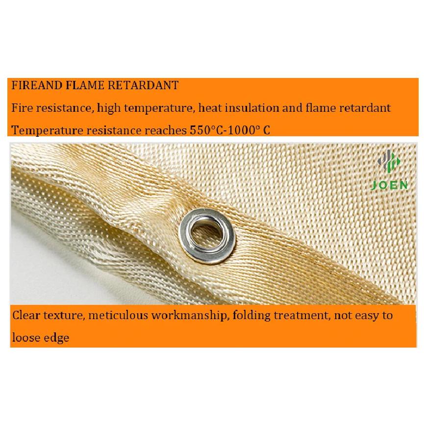 3*3m Thickened Welding Insulation Blanket Glass Fiber Fire Blanket Welding Protective Blanket Supplies