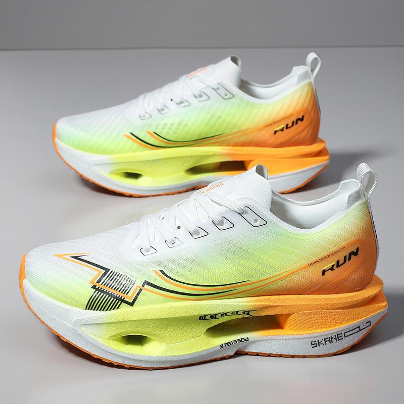 2025 New Ultra-light Wear-resistant Non-slip Real Explosive Sports Shoes Men's and Women's Versatile Shock-absorbing Rebound Breathable Carbon Boar