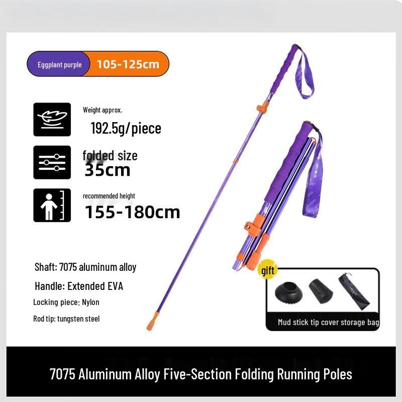 Nufeng Ultralight Aluminum Folding Trekking Pole