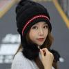 Soft Textured Ear Warmer Hat Triple Pompoms Accents For Women Stylish Winter Outfits Daily Activities