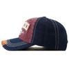 New Bear Embroidered Baseball Cap Men Women Adjustable Retro Washed Denim Hat Hip Hop Outdoor Sports Snapback Dad Hats