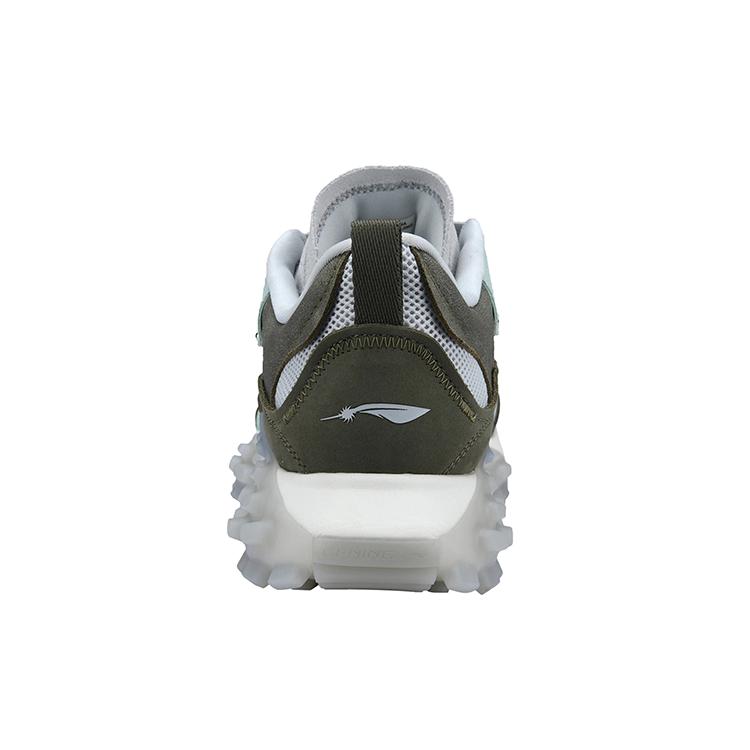 Li Ning Trendy Cushioning Slip Resistant Abrasion Resistant Coverage Support Low top Sports Casual Shoes Men's AZGS033-1