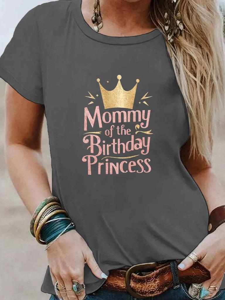 Mommy of the Birthday Princess T-shirt