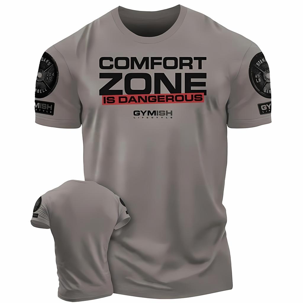 The New Mens Tshirt for Summer 2025 Is Sporty Fitness Casual and Fashionable with 3D Printing Soft and Breathable