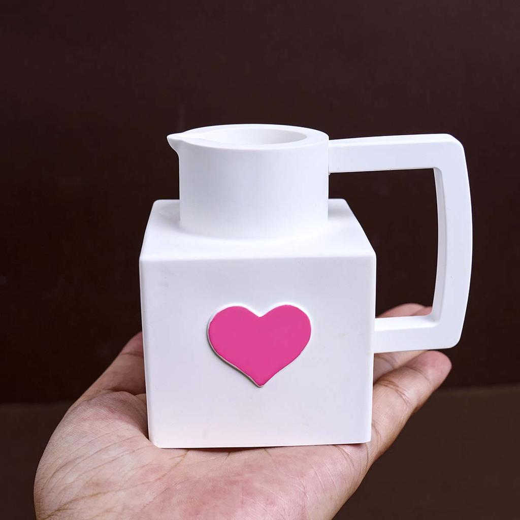 Creativity Square with Handle Candle Holder Mold DIY Love Storage Box Silicone Molds Plaster Resin Vase Crafts Making Home Decor