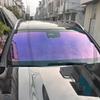 Lila Auto-Fenster-Sonnenschutz Hitzeschutzfolie