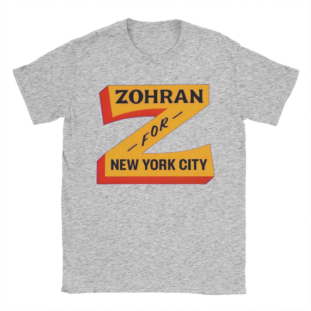 Summer Zohran Mamdani  T Shirt For Unisex  100% Cotton T-shirts Short Sleeve Clothing