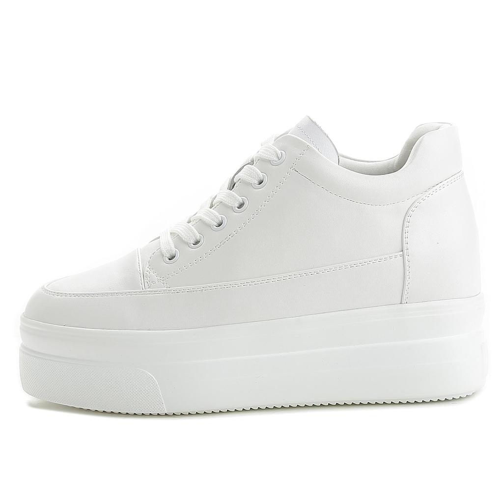 2026 Herbst Koreanischer Stil Dicke Sohle Höhensteigernd Damen Freizeitsportschuhe
