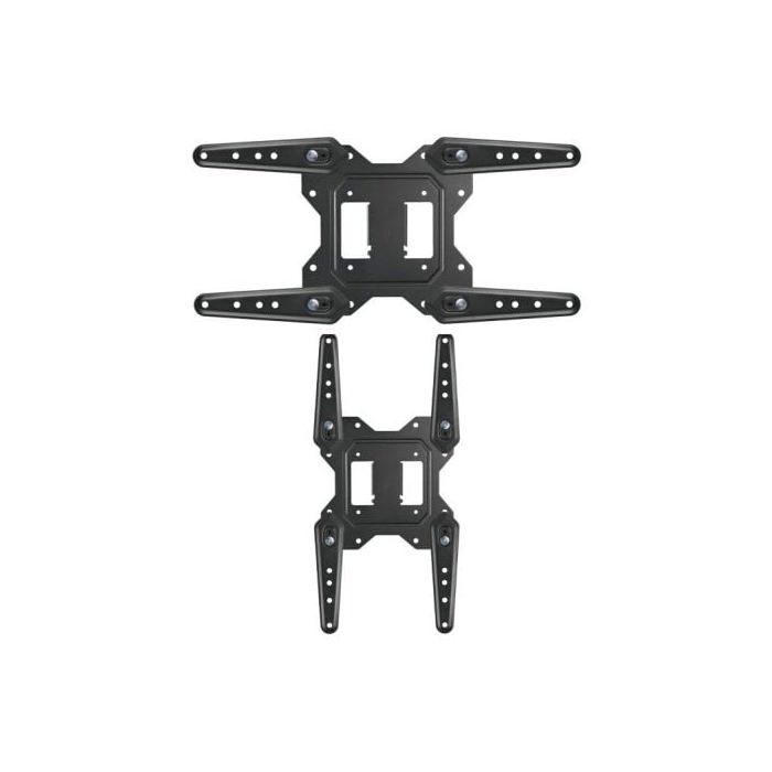 AISENS - WT55TSE-153 - Support Eco Pivotant, Inclinable pour Moniteur/TV 30Kg (3 Pivots) 23-55, Noir