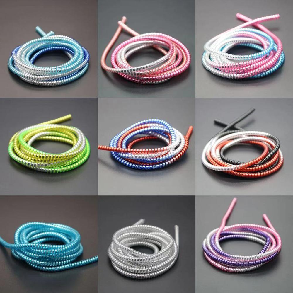 Gradient Color USB Cable Protector Charging Data Line Cable Protection Wrap Cable Winder Organizer