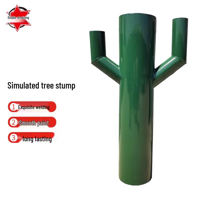 Iron Simulated Tree Stump for Tactical Training