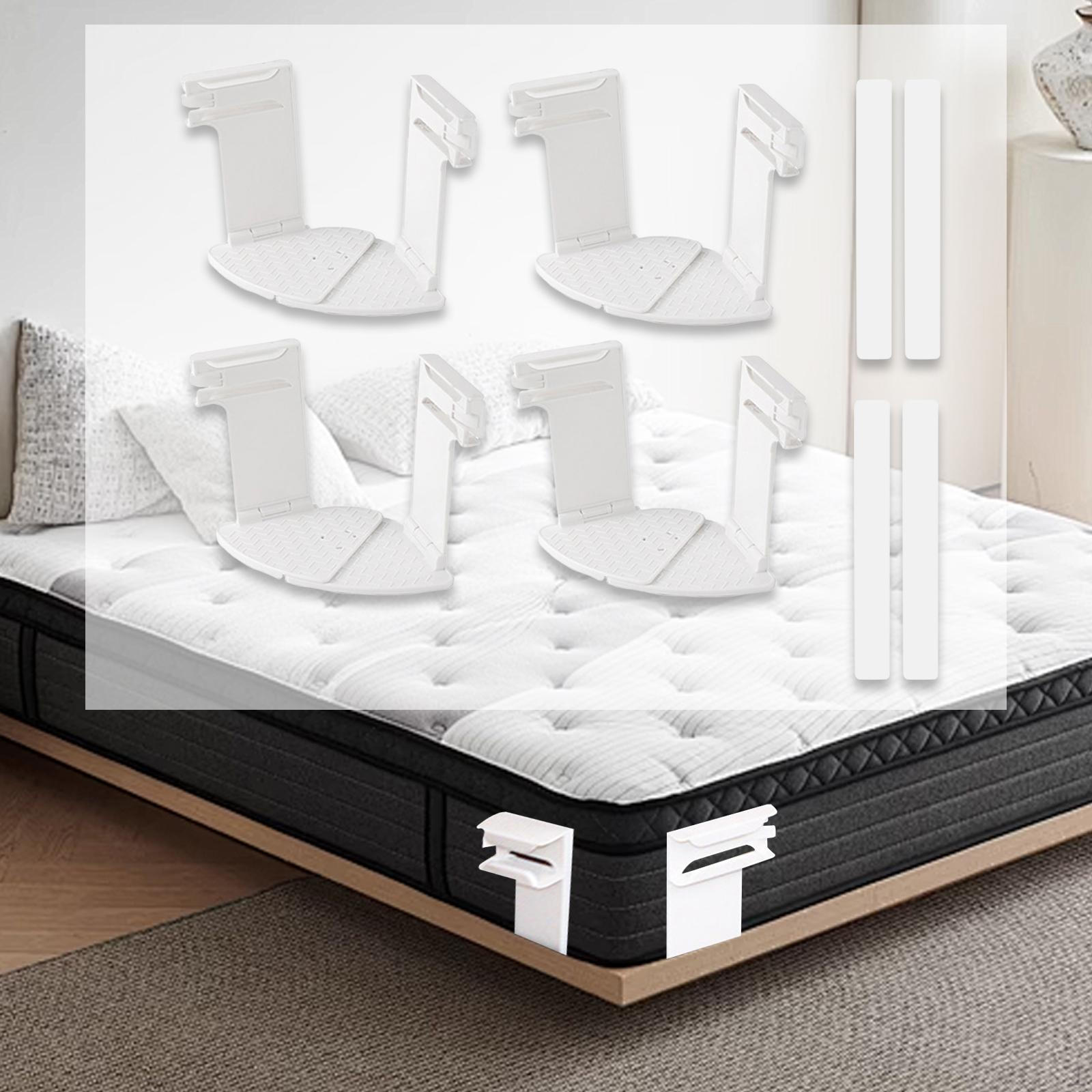 

4Pcs Bed Sheet Holders 90 180 Degree Rotate Gift Household Fitted Sheets Fasteners Adjustable for