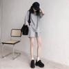 Women Casual T-Shirt Blouse Top Suit Sets Plain Holiday Short Pant