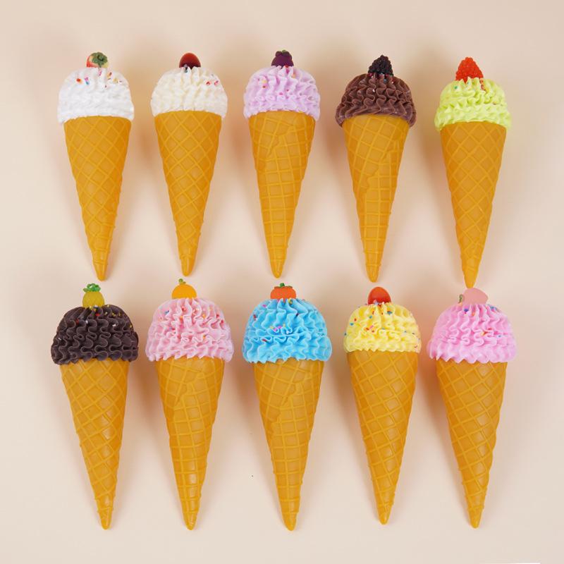 Fruit Cream Cone Claw Machine Toy for Milk Tea Shop Decor