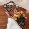 Western Sunset Pattern Shockproof Phone Case For iPhone 11 12 13 14 15 16 17 Pro Max Air Plus Electroplated Transparent Cover