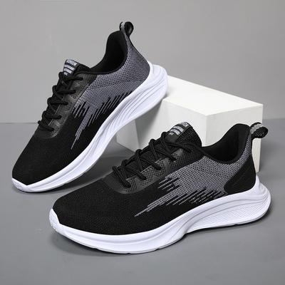 Frühling Neue Damenschuhe Weiche Sohle Verschleißfeste Schuhe Mesh Atmungsaktive Fly-woven Sportschuhe