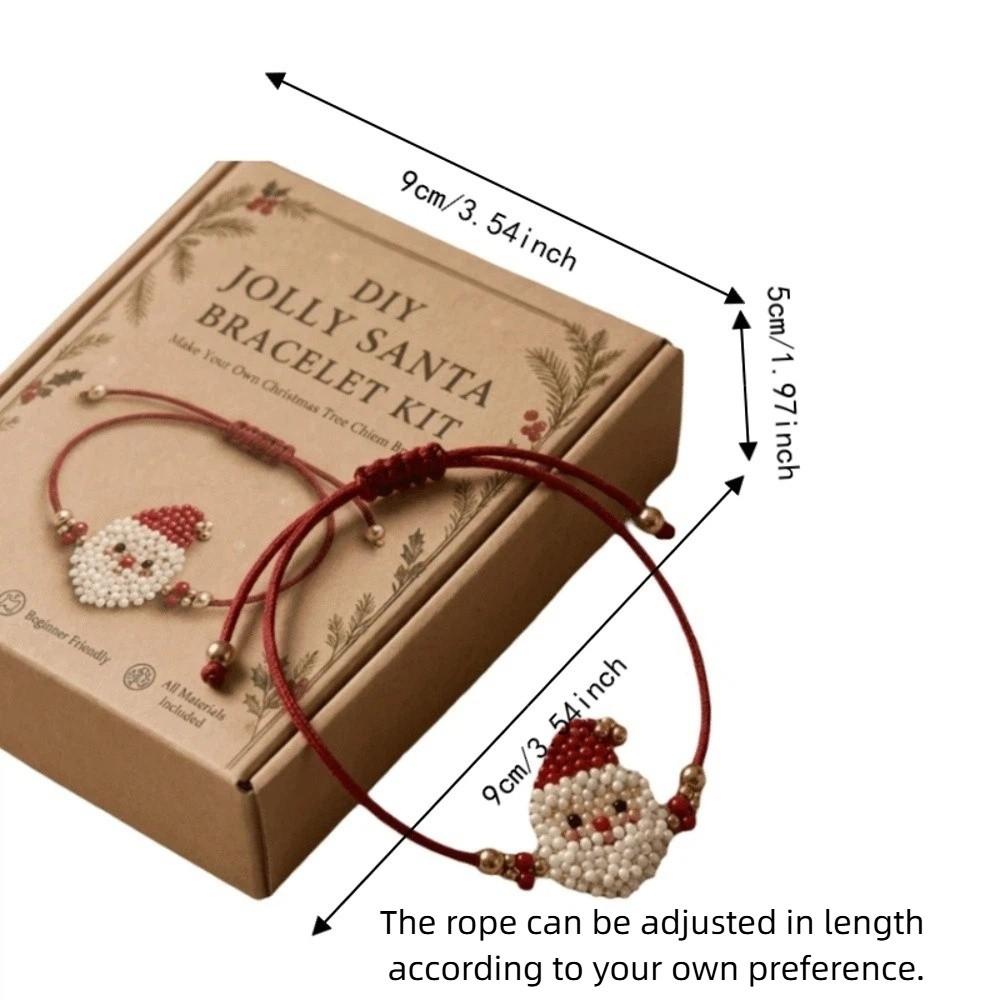 Handmade Hand Jewelry Craft Set Bead Christmas Bracelet Kit Creative DIY Bracelet Making Kit Girl