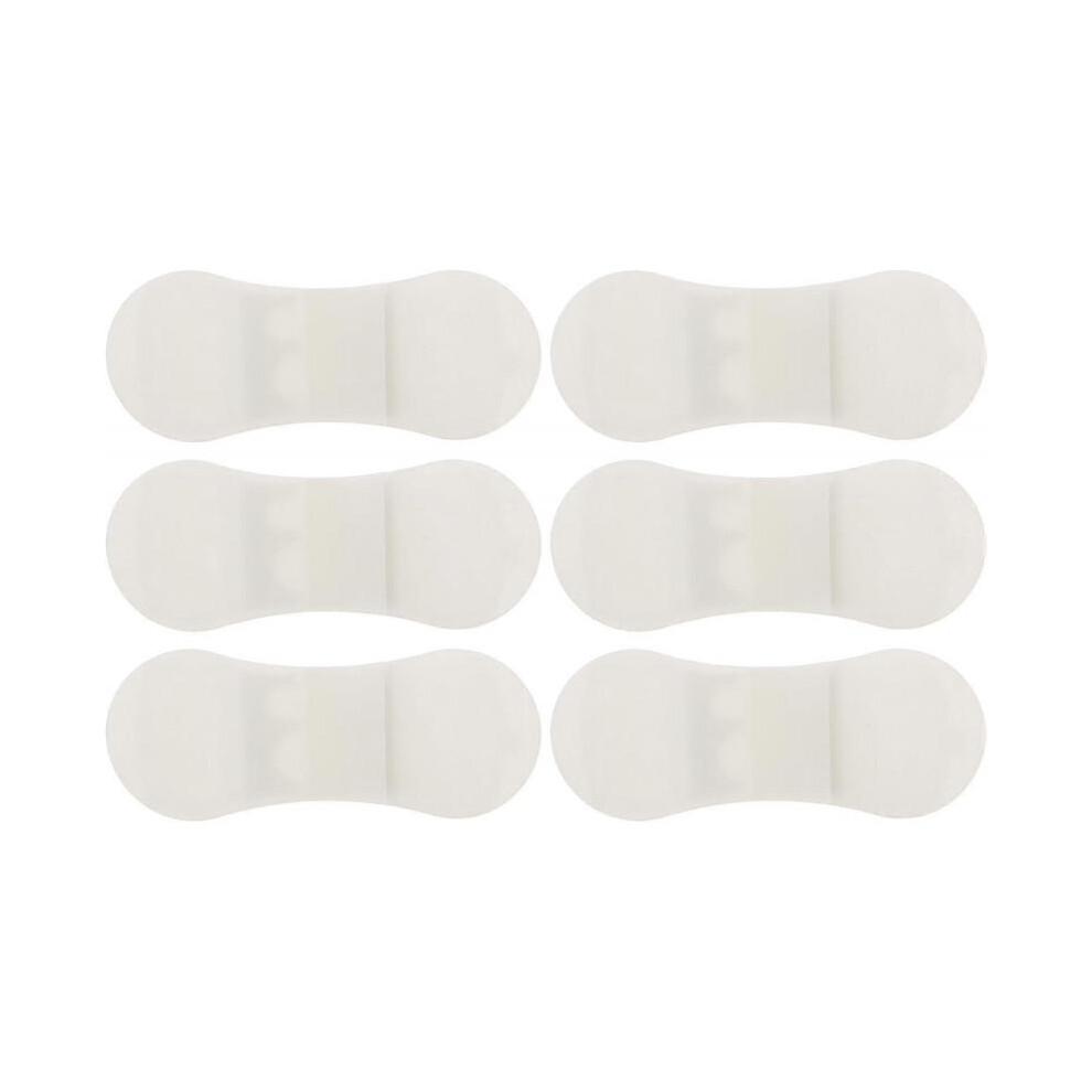 Set mit 10 Grip-Lok Fixierungselementen zur Fixierung von PICC- und Drainage-Ports - Flexible Materialien - Flaches Design für verbesserten Patientenkomfort