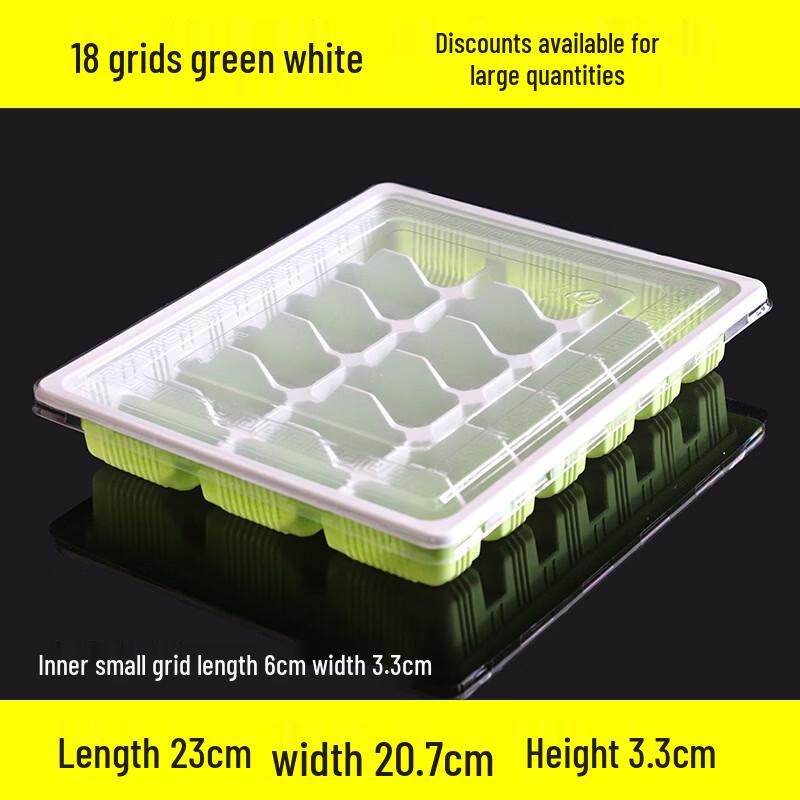 Handdun Disposable 18-Compartment Dumpling Storage Box