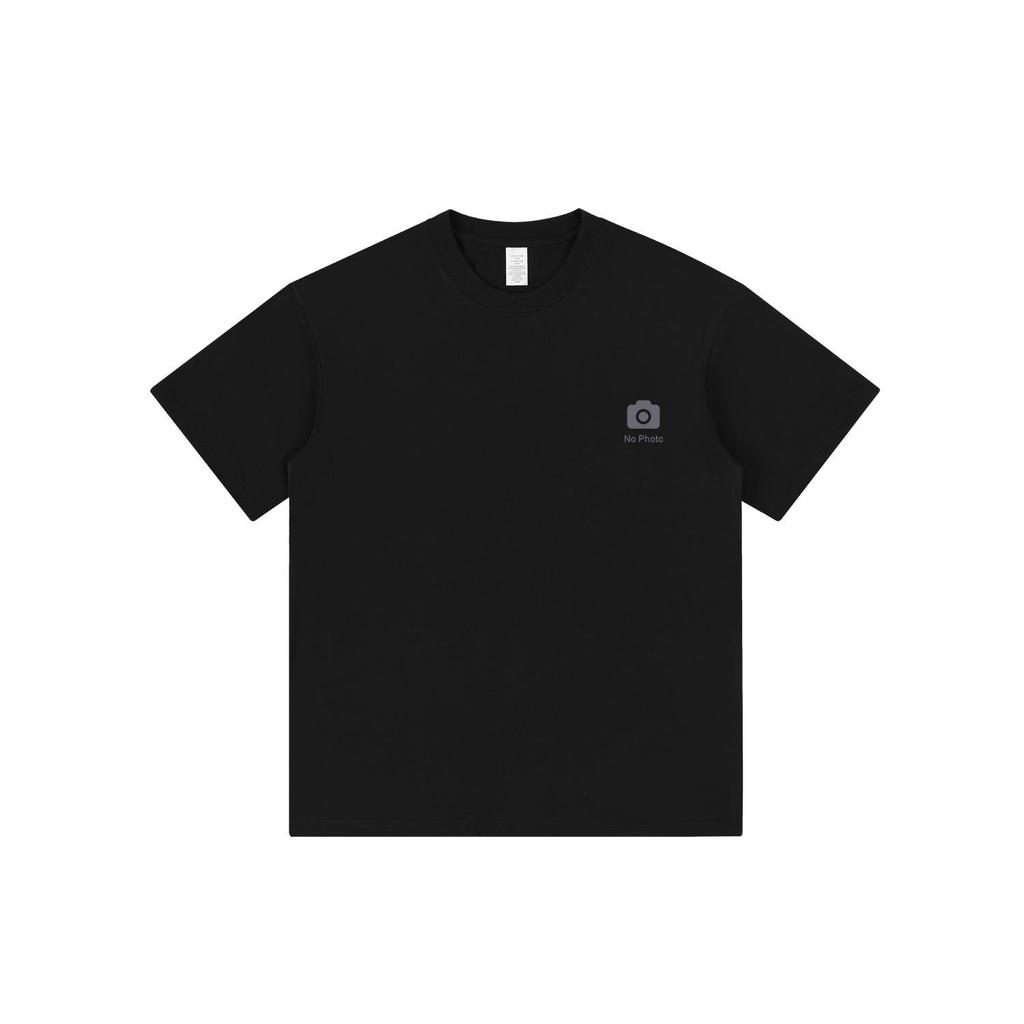 Original Design Print Pure Cotton Short-Sleeve T-Shirt - Versatile Round Neck Style