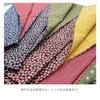 Reversible furoshiki 70cm Small Cherry Blossom Hemp Leaf Pattern Eco Gift Wrapping Japanese Design Stylish Large Washable Packaging Bag