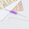 5Pieces ABS Embroidery Pen with Needle Threader Punching Needle Set for Embroidery Sewing Art Craft Embellishment