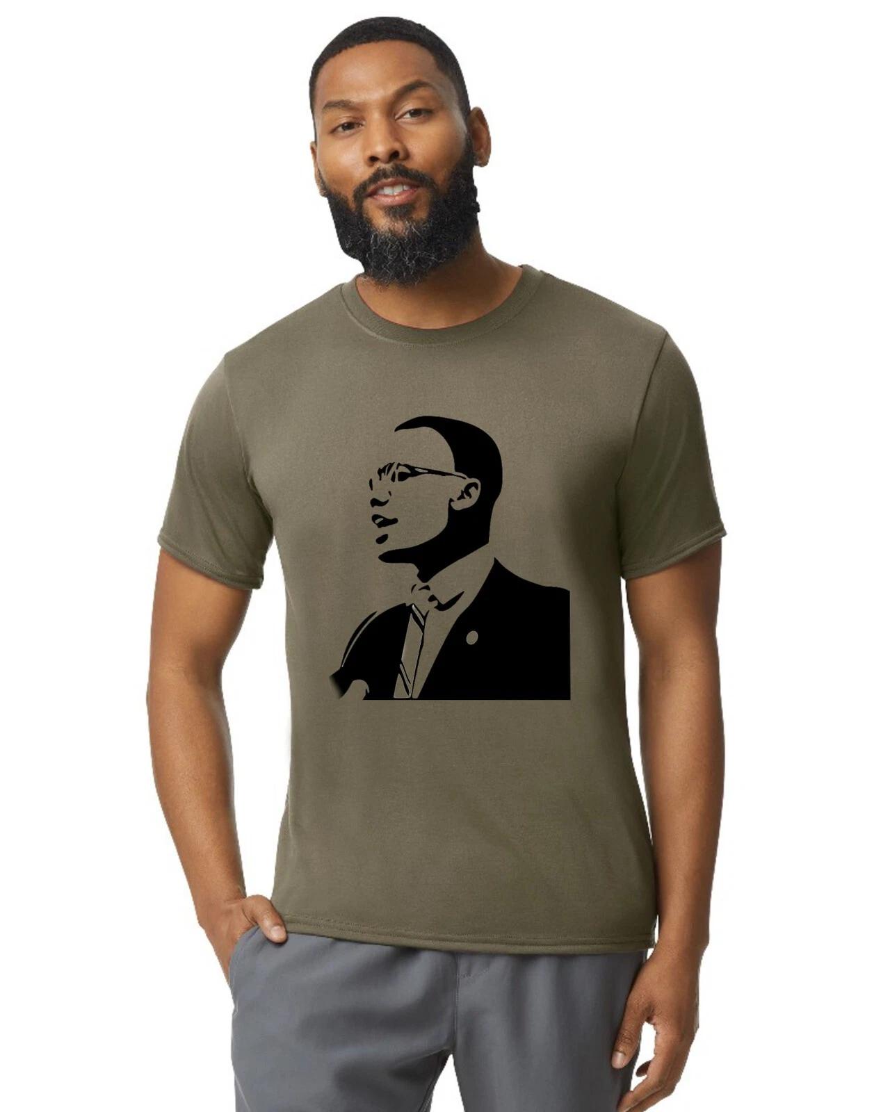 Malcolm X Civil Right Legend and Leader T-Shirt 2XL