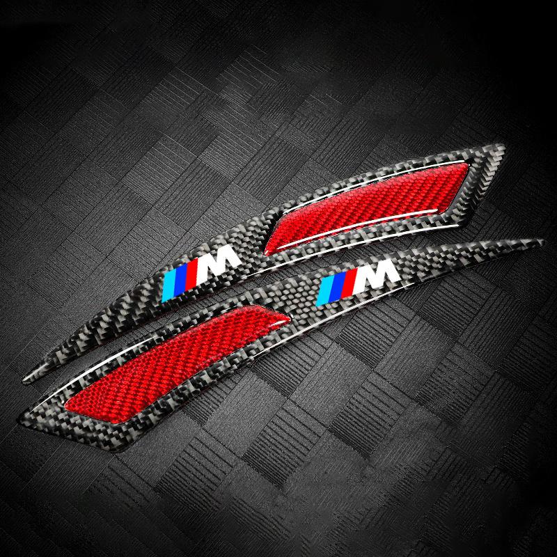 BBKT7 Car Wheel Eyebrow Strip Anti-collision Sticker Warning Reflector Decal For BMW M E46 E36 E34 F10 E90 F30 E60 F30 E53 E30 E92 E87