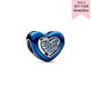 Blue Spinner Heart Charm 792750c01