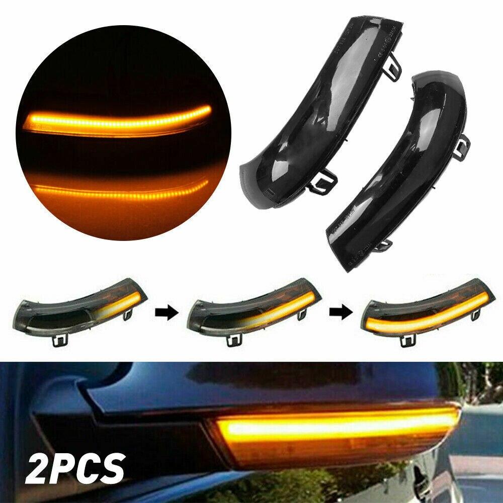 2 Pezzi Freccia Dinamica per VW GOLF 5 GTI V MK5 Jetta Passat B5.5 B6 Sharan Superb B5 EOS Indicatore di Direzione LED Specchietto