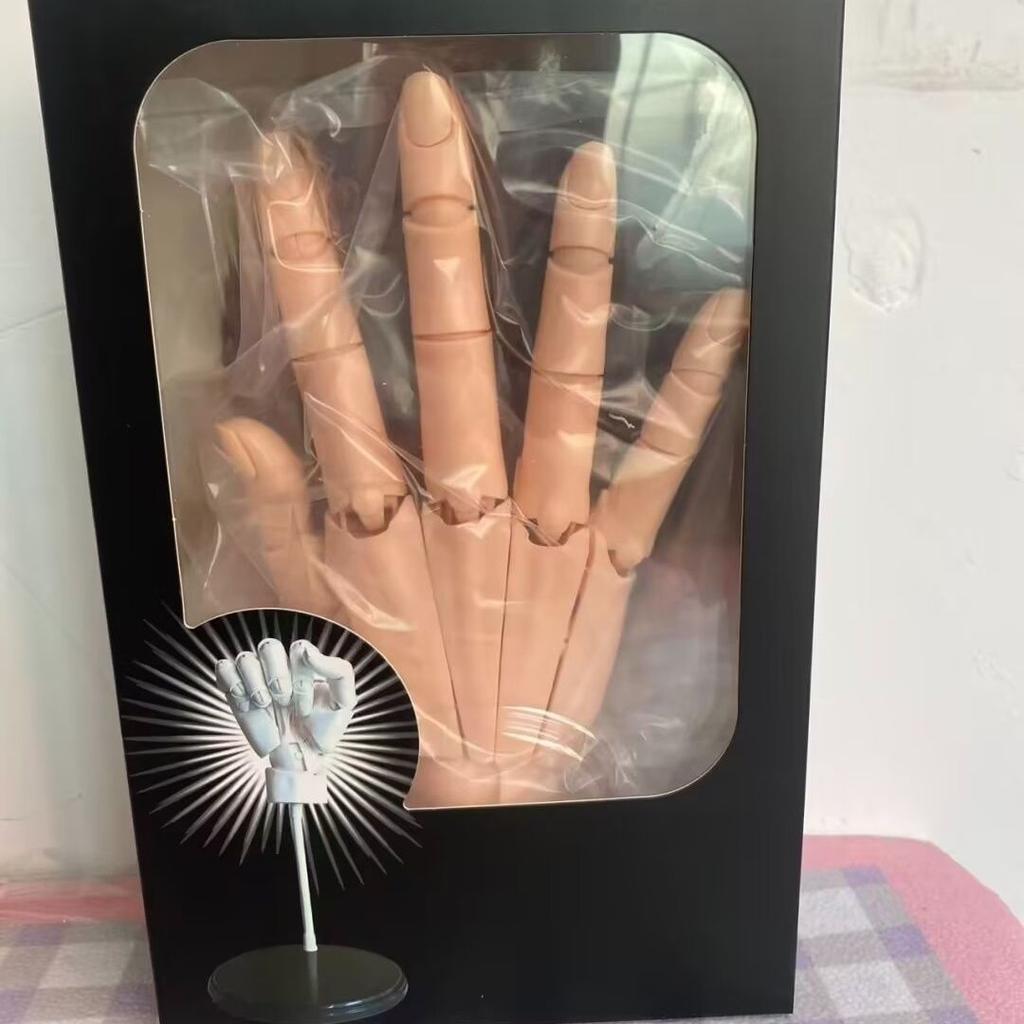 1:1 Equal Ratio Human Hand Joint Super Movable Simulated Hand Reference Hand Movable Manipulator Ornament