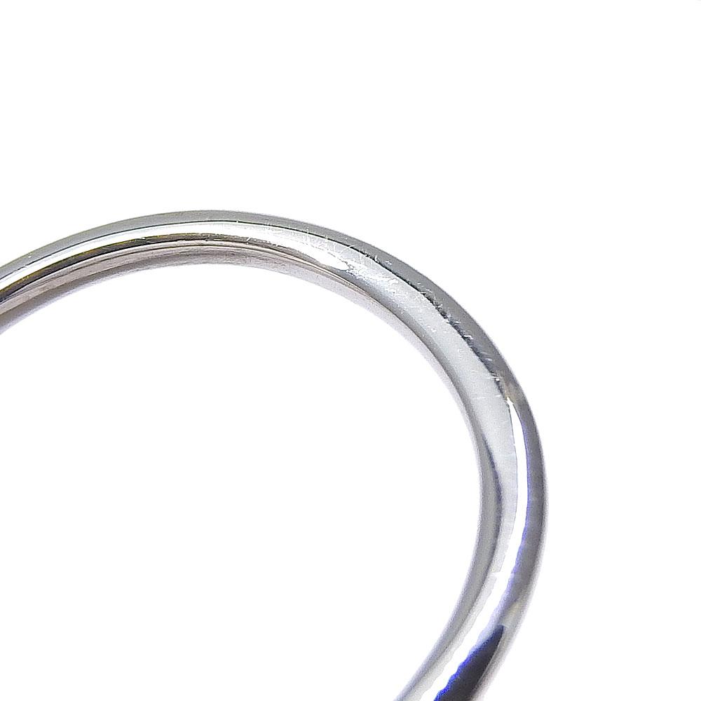 4℃ 5P Ring K18 white gold/diamond #4.1(US Size) 1.6g Women Used
