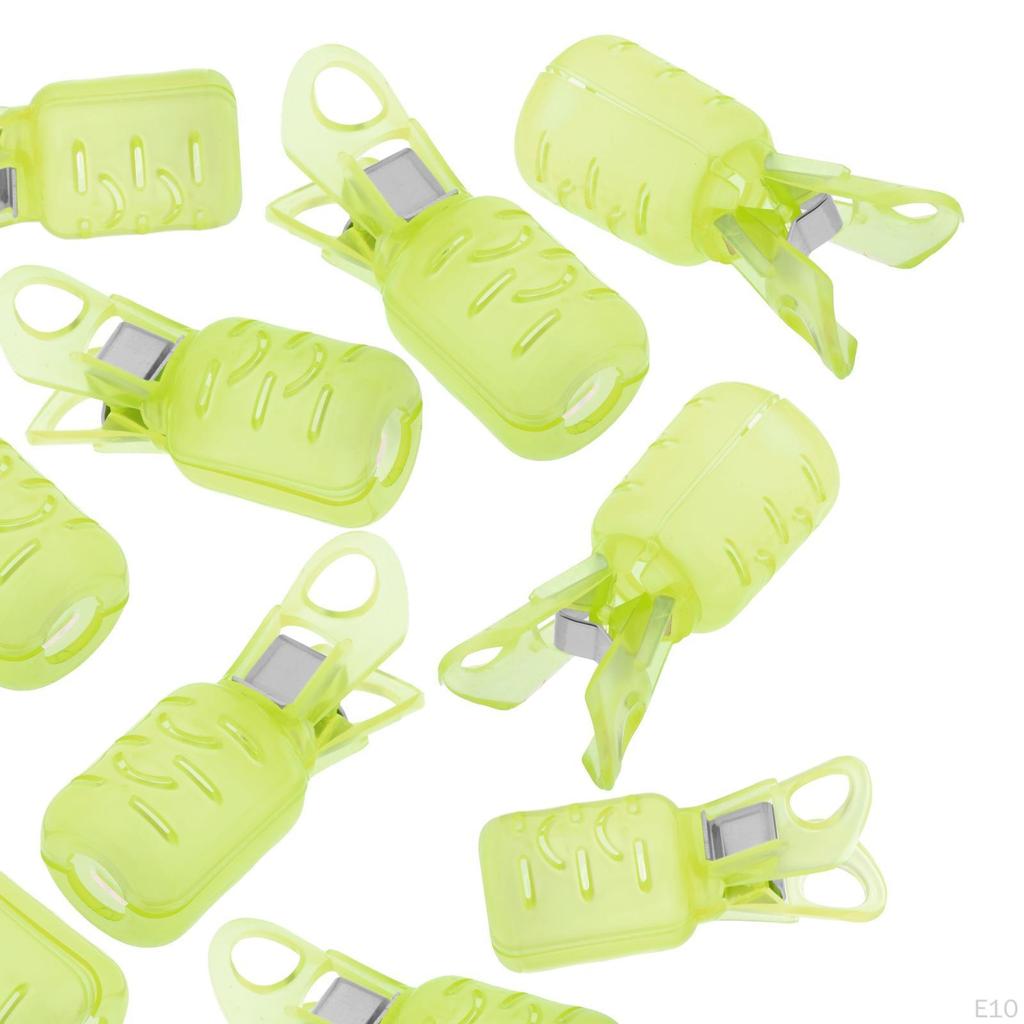 10 Pcs Durable Squid Hook Cover Caps Fishing Clip