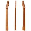 Fender 22 Fret Yellowish Matte Electric Guitar Neck 9.5-inch TL Canadian Roast Maple Cowbone Nut