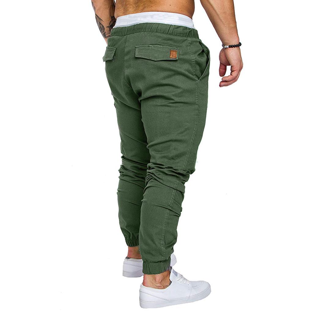 Fashion Men's Casual Outdoors Multi-pocket Work Trouser Cargo Long Pants