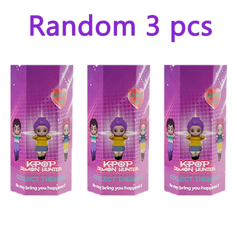 $$_%Demon Hunters Blind Box Devil Saja Collect Anime Figure Party Cosplay Gaming Cartoon Huntrix Decorative Christmas Gift_@