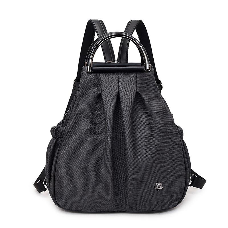 

Women s bag new single shoulder backpack fashionable women s handbag simple multi-function large capacity trendy 28*31*12cm чорний