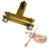 Professional Violin Bridge Filing Tool Metal Construction Easy Grip Perfect for Enhancing Sound Quality Maintenance