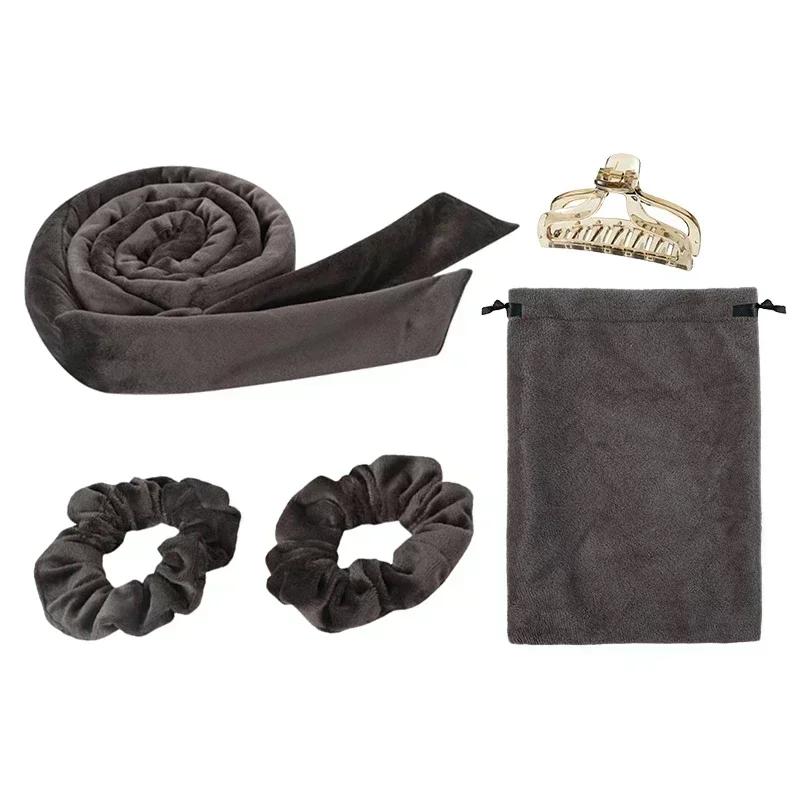 Woman Heatless Curling Rod Headband Lazy Hair Curler No Heat Hair Rollers Soft Curls Sleeping Flexi Rods Girls DIY Styling Tools